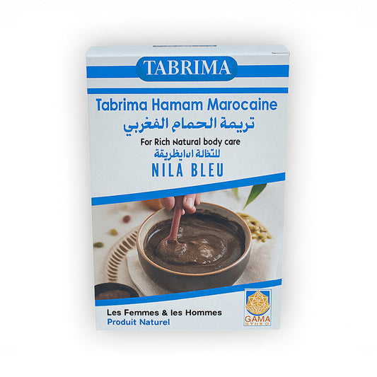 Tabrima Hammam with Blue Nila: Natural skin exfoliant