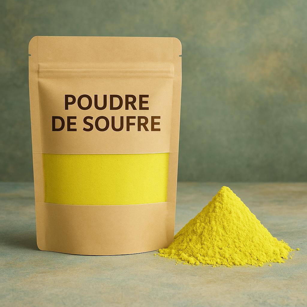 Soufre Naturel en Poudre – Soin Cosmétique & Capillaire - 100g