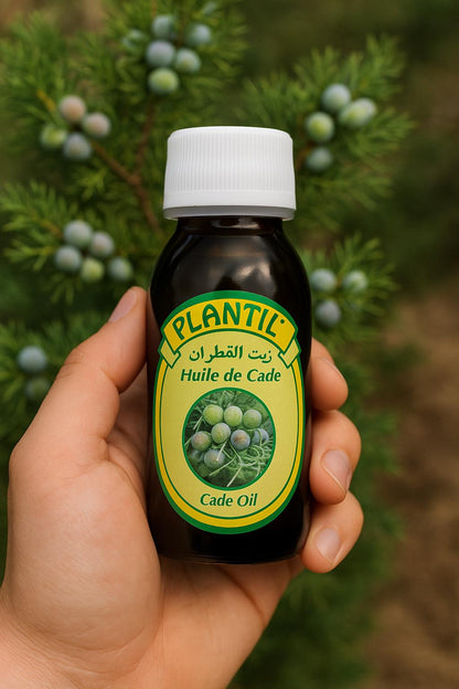 Huile de Cade Naturelle 60ml – Soin Purifiant Peau & Cheveux