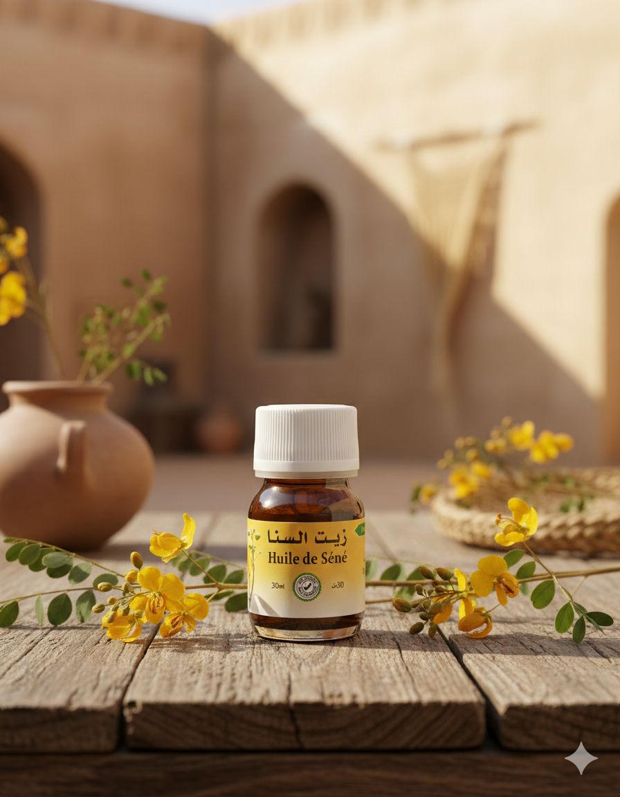 Hemani Senna Oil 30 ml - Purifying and strengthening hair care (Sana Makki)