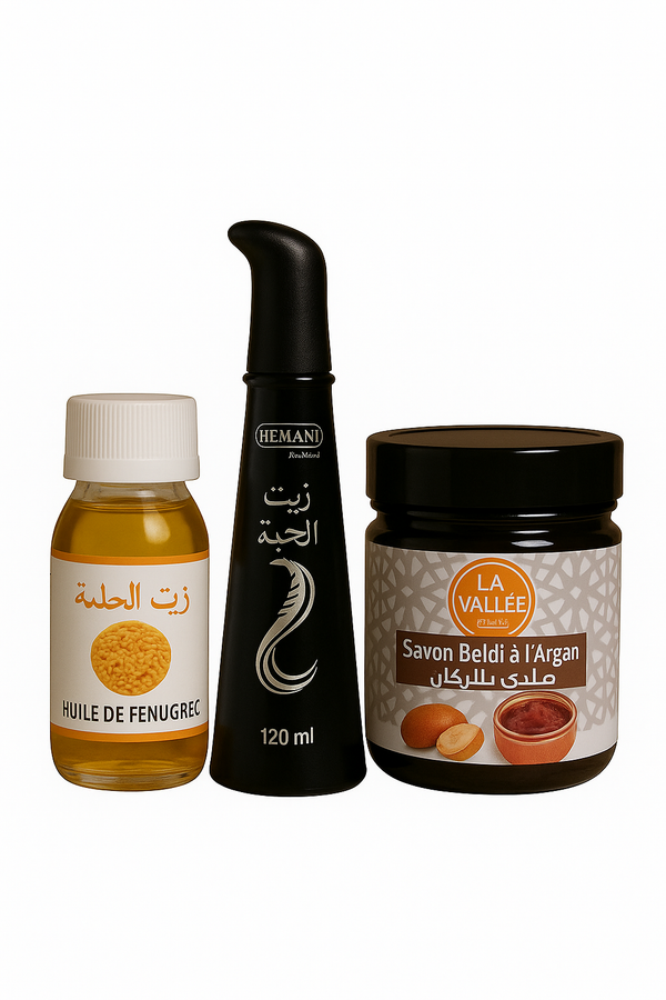 Coffret Soin Profond Cheveux Secs, Longueurs Abîmées & Pointes Cassées